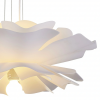 Nowoczesna Lampa Wisząca PEONY Biała 50 cm Żyrandol Sufitowy do Salonu i Sypialni Step Into Design ST-8879P white